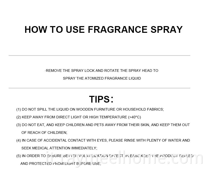 Luxury 500 ml Scents Throwiner Air Fragrance Fragranza Spray per deodorante per aria personalizzata